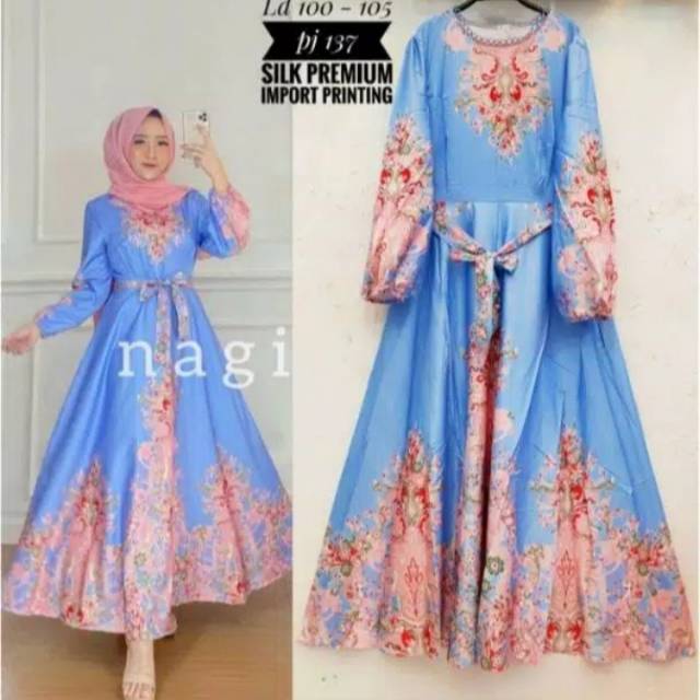 Blue Dress Premium, bangkok impor