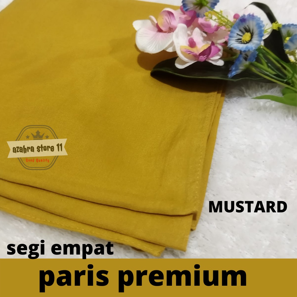 JILBAB SEGIEMPAT PARIS PREMIUM ANTI LETOY SEGI EMPAT VOAL PARIS PREMIUM POLOS