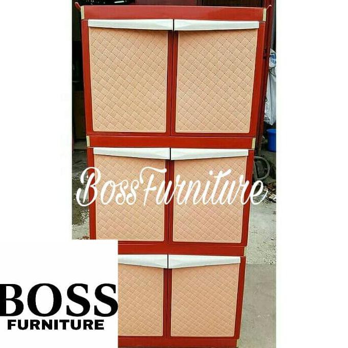 Lemari Plastik Tabitha Susun 3,Lemari Pakaian