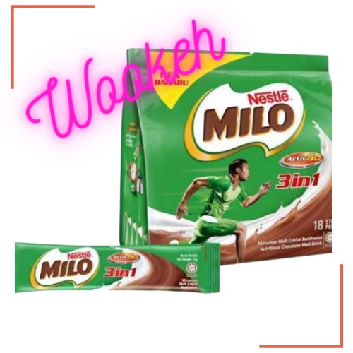 

MILO STIK 18 3 IN1 ORI MALAYSIA (MILO SACHET )