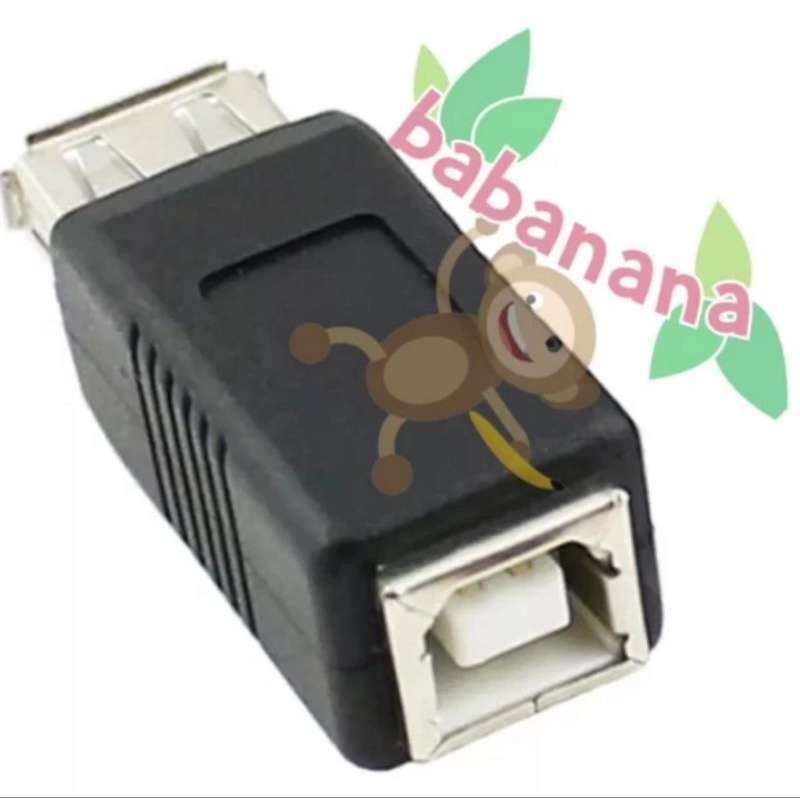 Usb type A to type B printer adapter converter adaptor connector