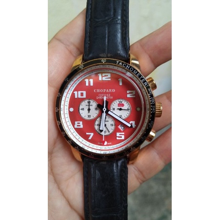 jam tangan chopard chronograph mille miglia japan movt second bekas