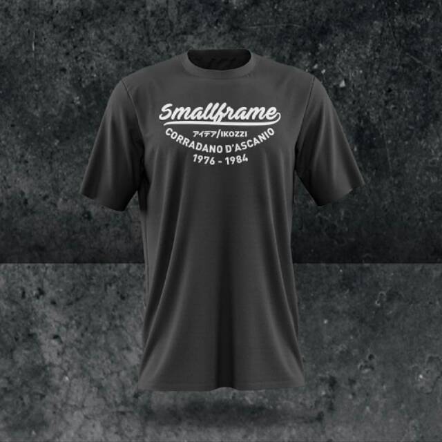 Kaos Vespa Premium Smallframe Tees Black