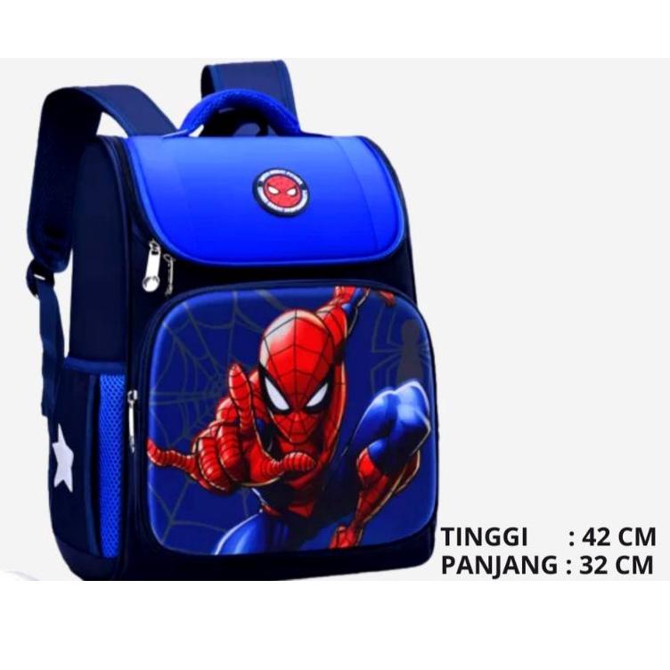 [NIU. 911546] NEW ETALASE B/TAS ANAK ORIGINAL IMPORT/TAS SD IMPORT/TAS ANAK COWOK SPIDERMAN CAPTAIN 