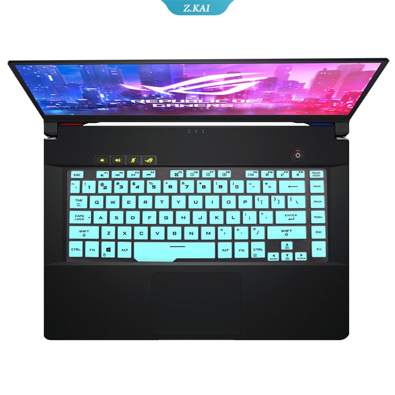 Skin Silikon Pelindung Keyboard ASUS ROG Zephyrus GA502I M GU502 GX502 15.6 &quot;