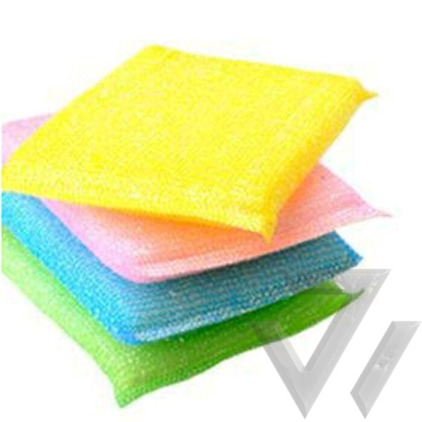 Spon Busa Cuci Piring Spons Sponge Pelangi Warna Warni Bantal Good Quality