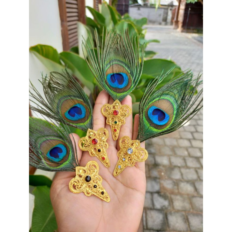 bros alpaka keris bulu merak