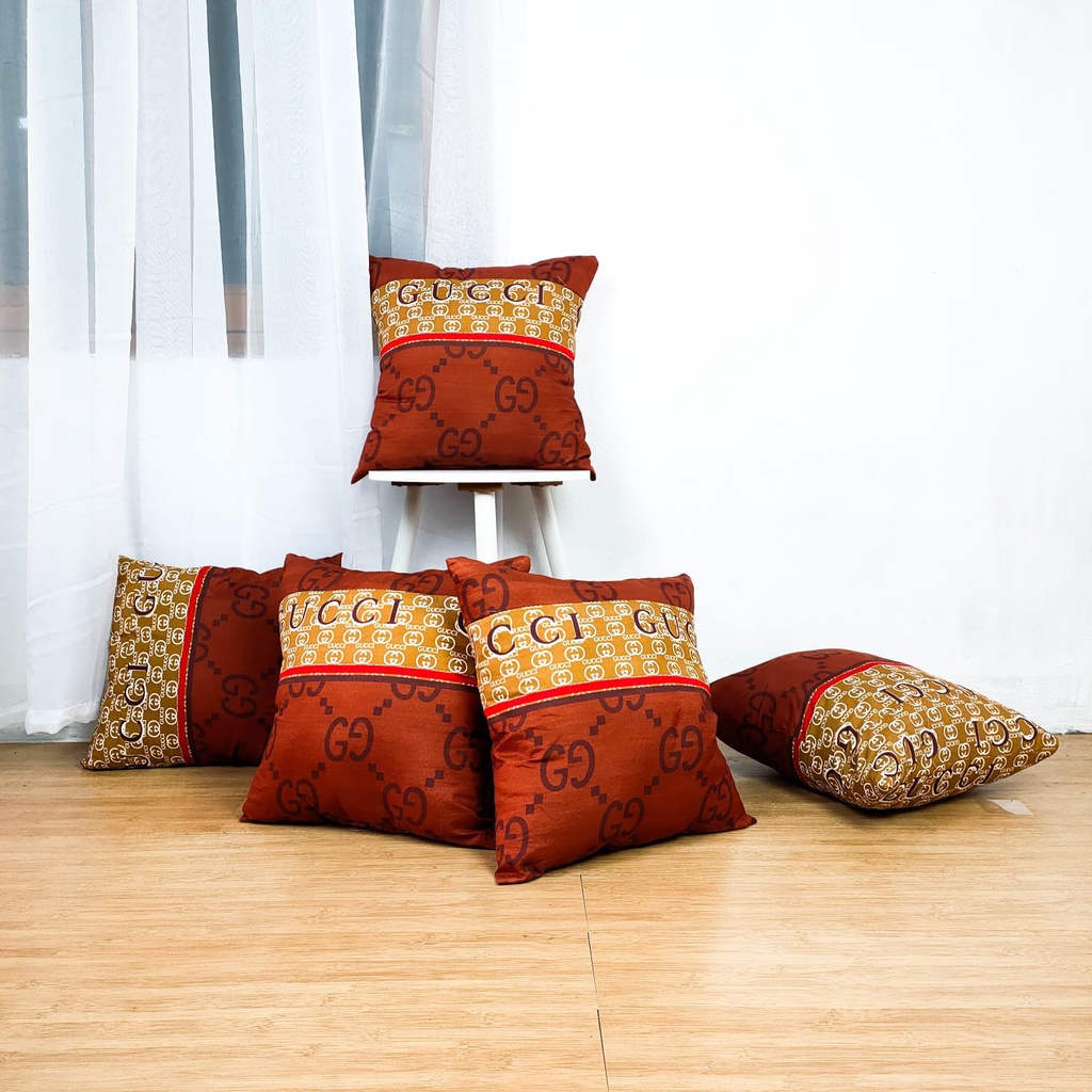 Paket 6 Bantal Kursi Silikon | Bantal Sofa