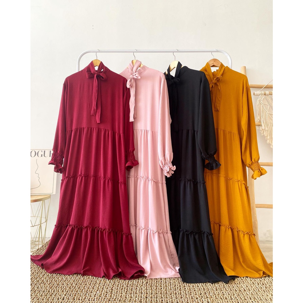 CAMILIA DRESS - DRESS WANITA - DRESS MUSLIM - PAKAIAN WANITA