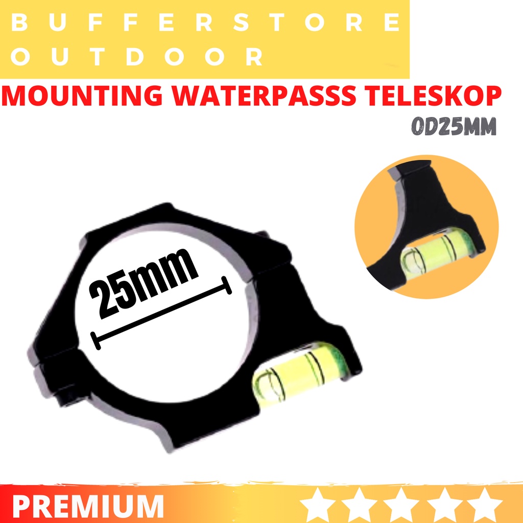 Mounting Teleskop Waterpass Od25mm
