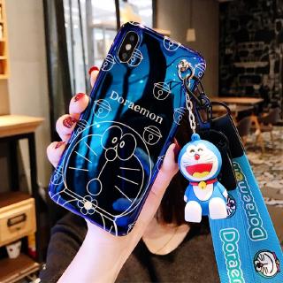 Case Motif Kartun Doraemon Dengan Gantungan Boneka Tali Strap Gantung Leher Untuk Oppo Reno 3 Pro Shopee Indonesia