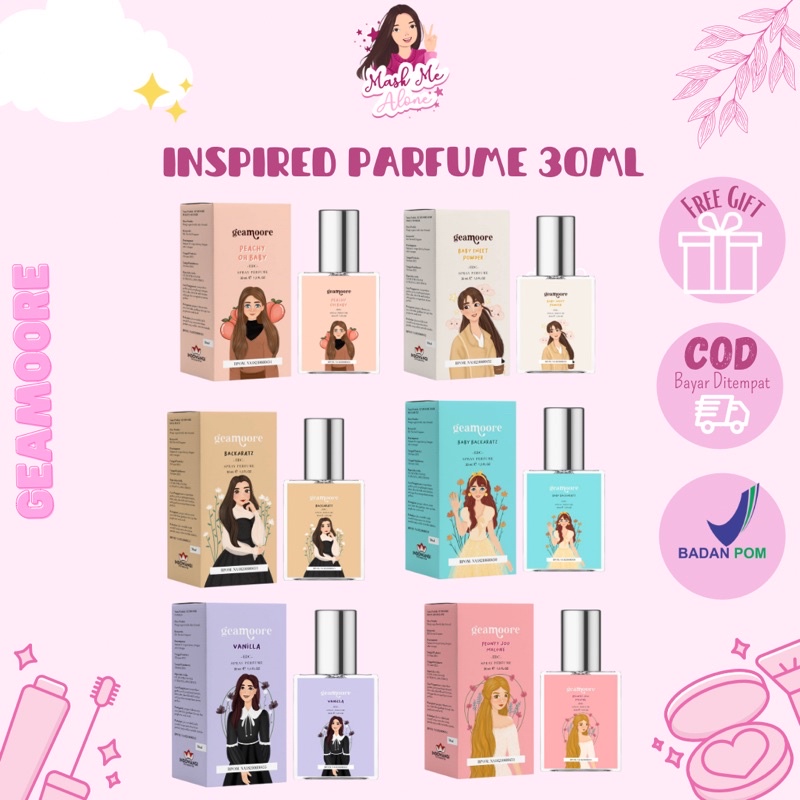 BUY 1 GET GIFT Parfum Geamoore 30 ml Parfume Spray Inspired Parfume by Geamore