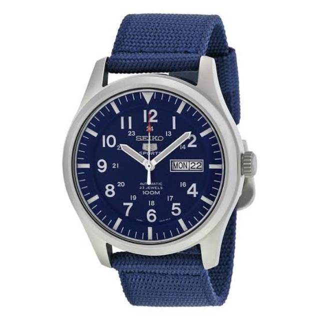 Jam Tangan Seiko 5 Automatic Type SNZG11K1 Biru