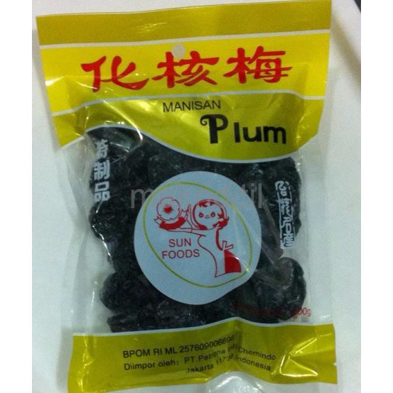 

Manisan Plum Import (Kiamboi tanpa biji) 300gram