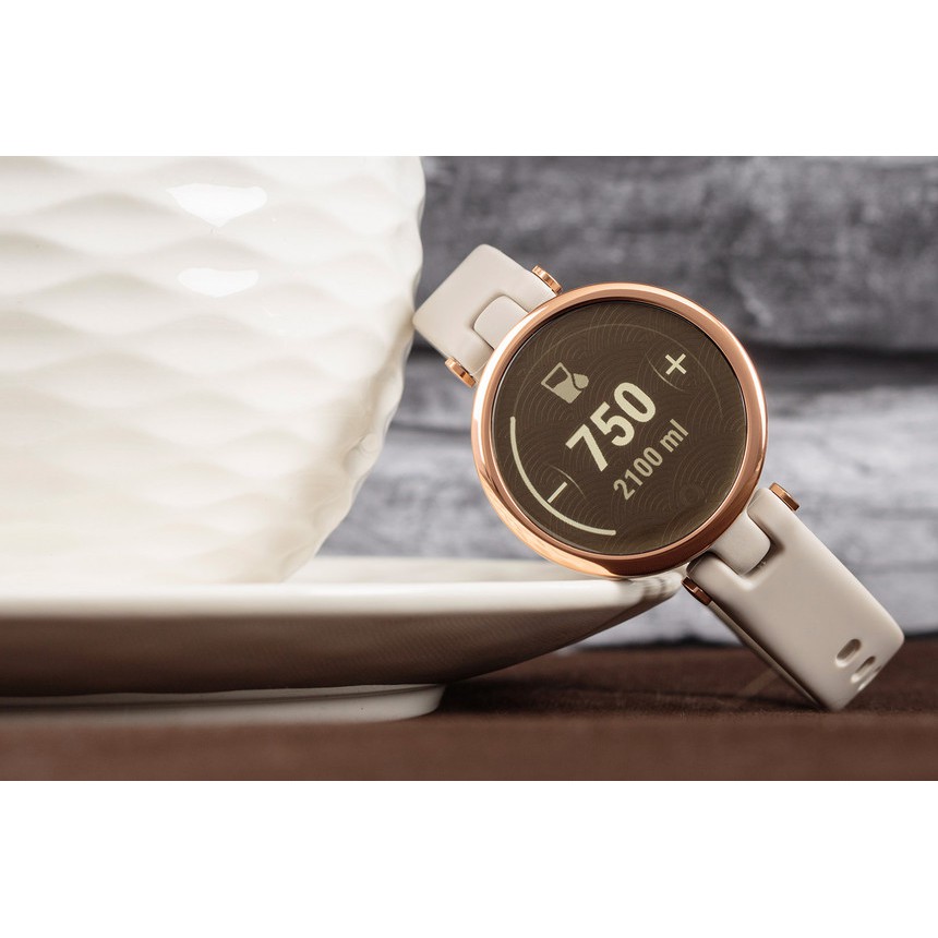 Promo Garmin Lily Rose Gold Silicone Original Smartwatch