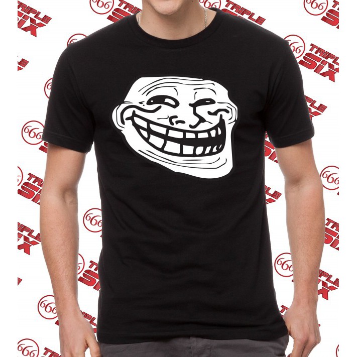 Kaos Meme Troll Face