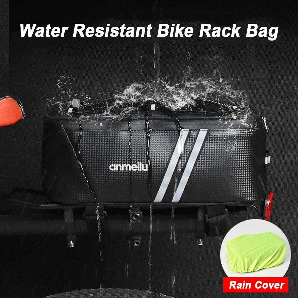 Tas Sepeda Rear Carrier Bag Waterproof 7L / Tas Sepeda Sepedah Hp Stang Depan Mtb Lipat Rockbros Gunung Touring Lipat Mtb Ontel Onthel Rokbros Roadbike Goes Bawah Sadel Belakang Panier Bangku Bonceng Cowok Cewe Cewek Classic Waterproof Anti Air Frame Frem