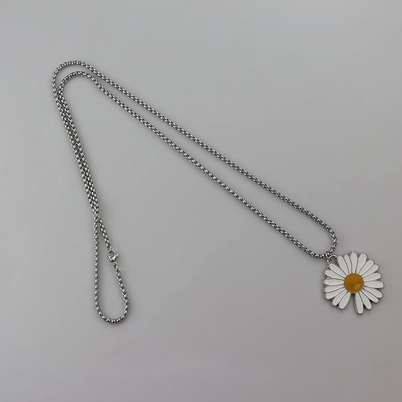 Daisy Necklace Accessories Punk Jump Di Casual Clavicle Chain