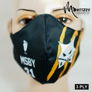  MASKER  KAIN  FULL PRINT 3 PLY MOTIF ANIME  HAIKYUU Shopee 