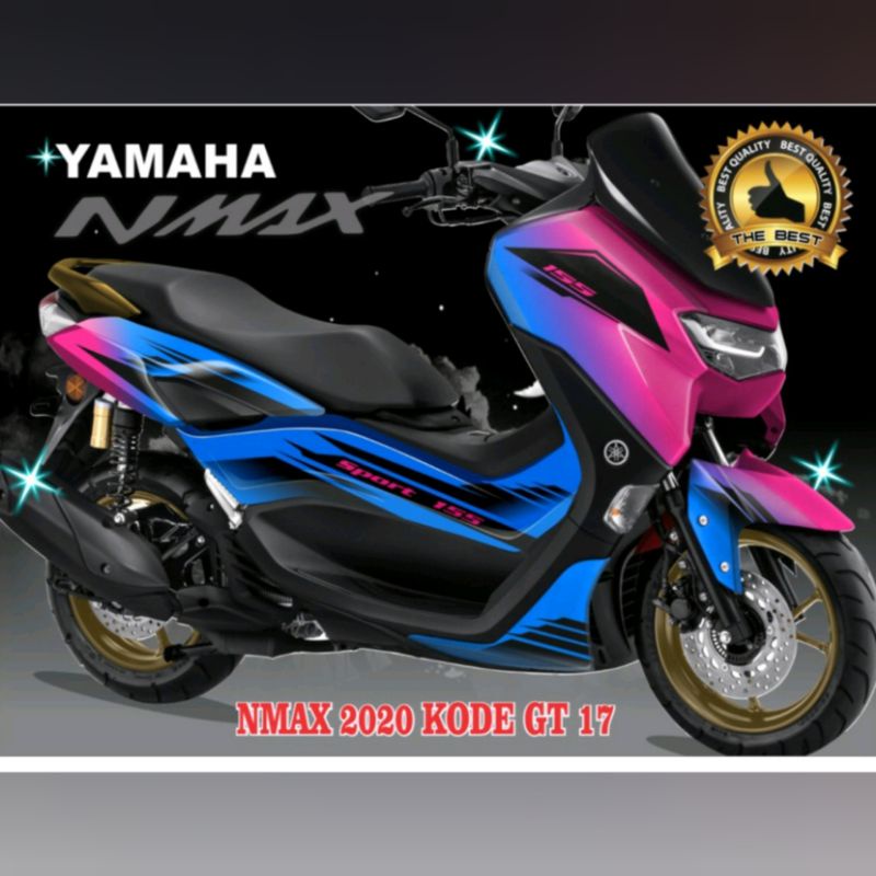 Stiker Decal New Nmax 2021 di fullbody Art