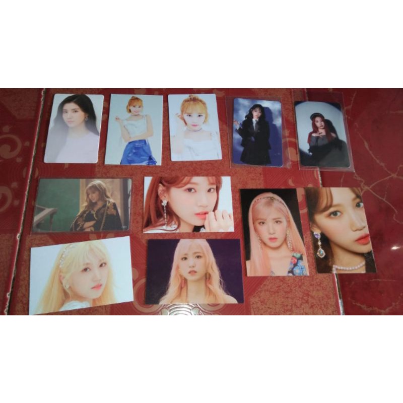 ready PC izone official chaewon eunbi yujin chaeyeon minicard nako hitomi chaewon bloomiz