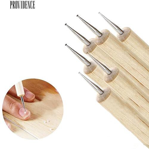 23 Pcs Nail Art Polandia Lukisan Menggambar Pena Sikat Tips Alat Set UV Gel Nail Brushes