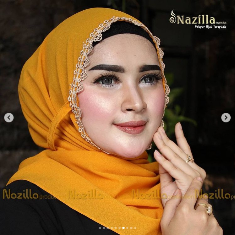 PASHMINA INSTAN RENDA TALI DIAMOND / PASHTAN MARYAM TRINITY-kunyit