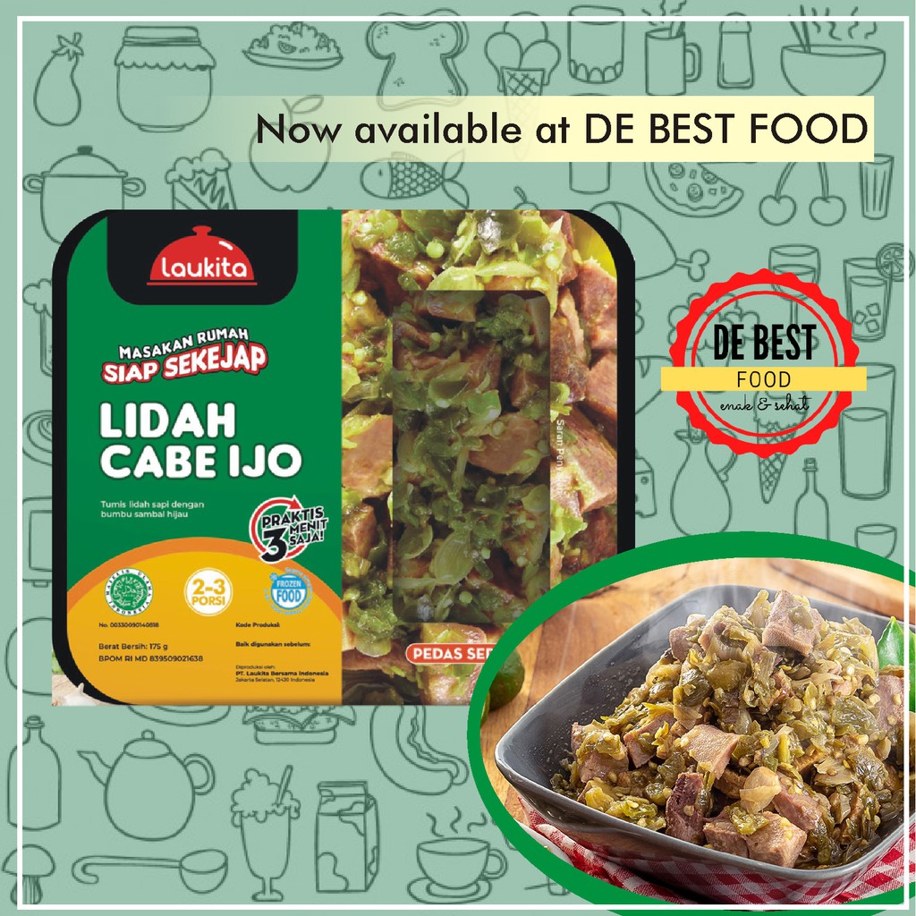 

Laukita Lauk Beku Lidah Cabe Ijo 175 gr