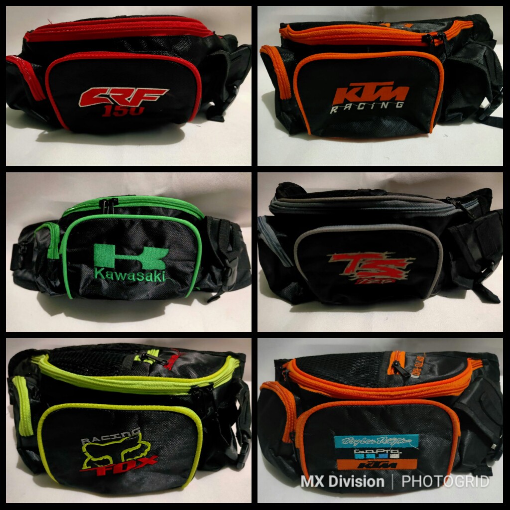  Tas  Pinggang sepeda  motor adventure mtb  racing trabas 