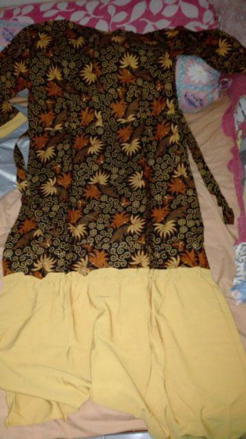 Gamis Batik Manggar,padi,sekar,cantik,kubis,kipas,daun,kupu,nadine,gendis,parang Gamis Rempel Miesya