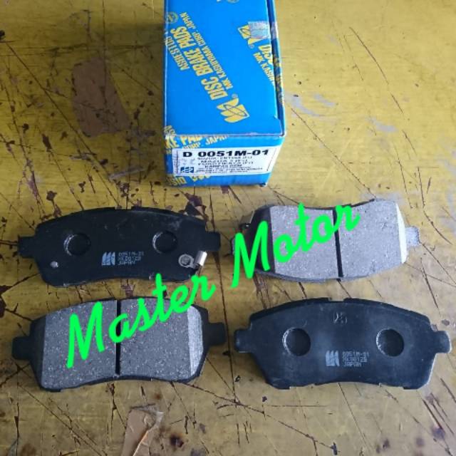 Brake pad / Kampas Rem Depan Ertiga / Mazda 2 / Ford Fiesta MK KASHIYAMA