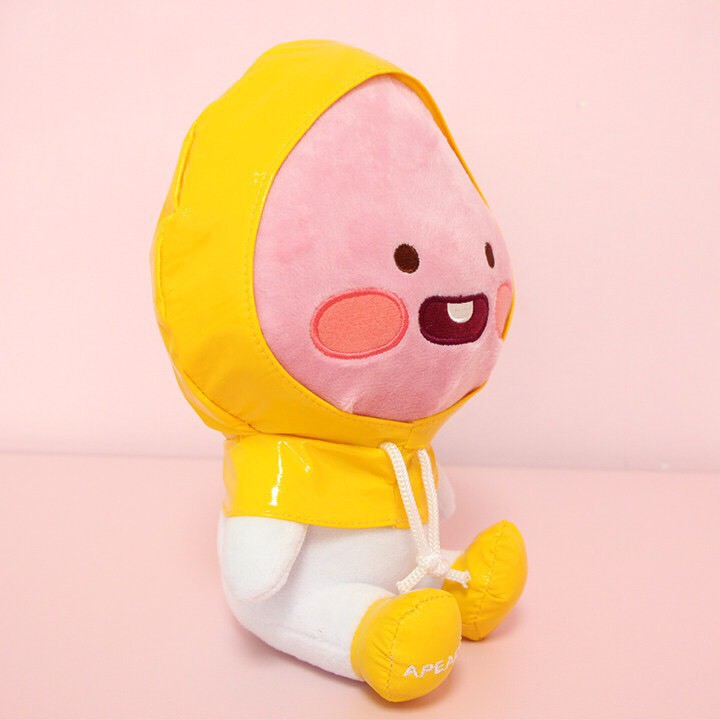 BONEKA APEACH PINK KAKAO TALK KAKAO FRIENDS KOREA