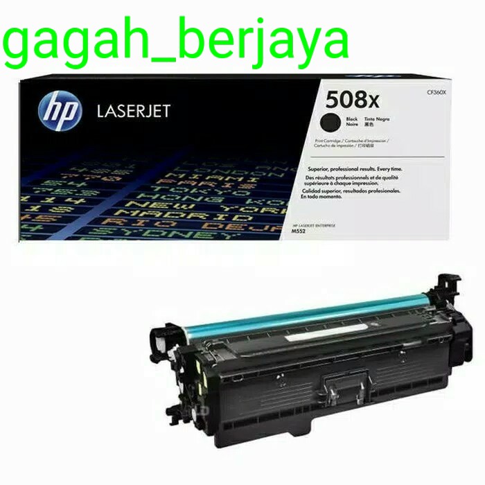 TONER HP LASERJET 508X BLACK (CF360X) ORIGINAL