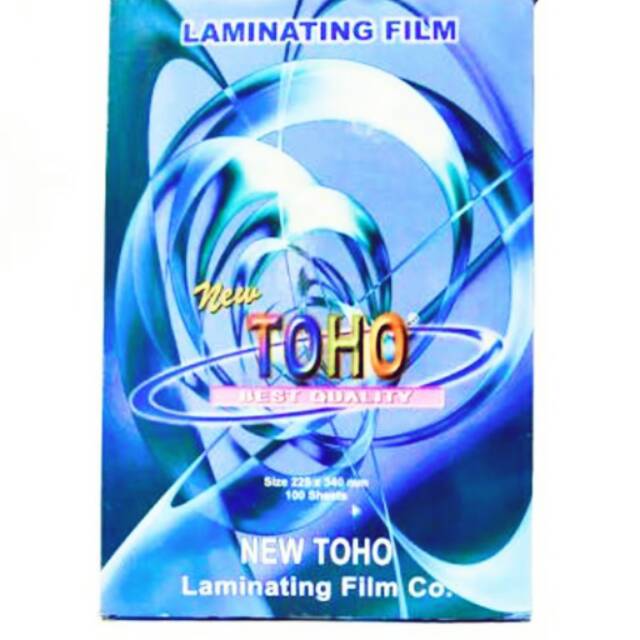 

Laminating film A4 TOHO bagus murah banyak