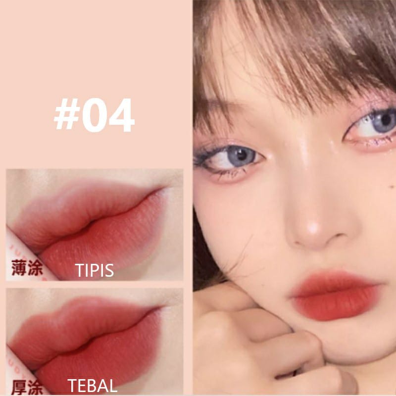 LAMEILA 1044 LIP GLAZE LIPSTICK CAIR LIPTIN WATERPROOF