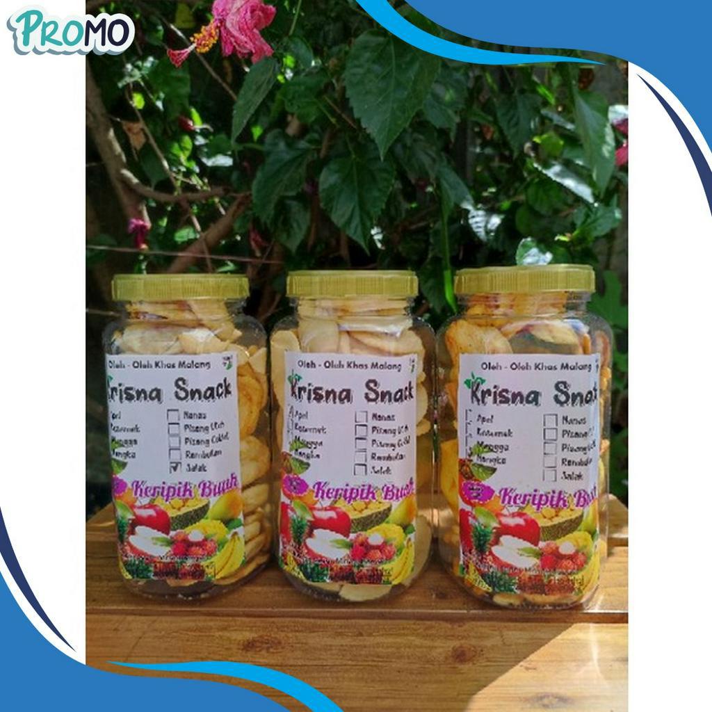 

BERKAH SHOPEE PAKET 3 TOPLES KERIPIK BUAH NANGKAAPELSALAK PONDOH