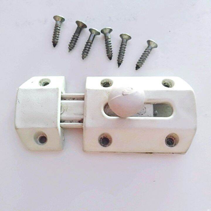 SLOT GERENDEL PVC PINTU KAMAR MANDI/SLOT GRENDEL KUNCI PINTU KAMAR MANDI/KUNCI PINTU PVC MURAH SLOT 