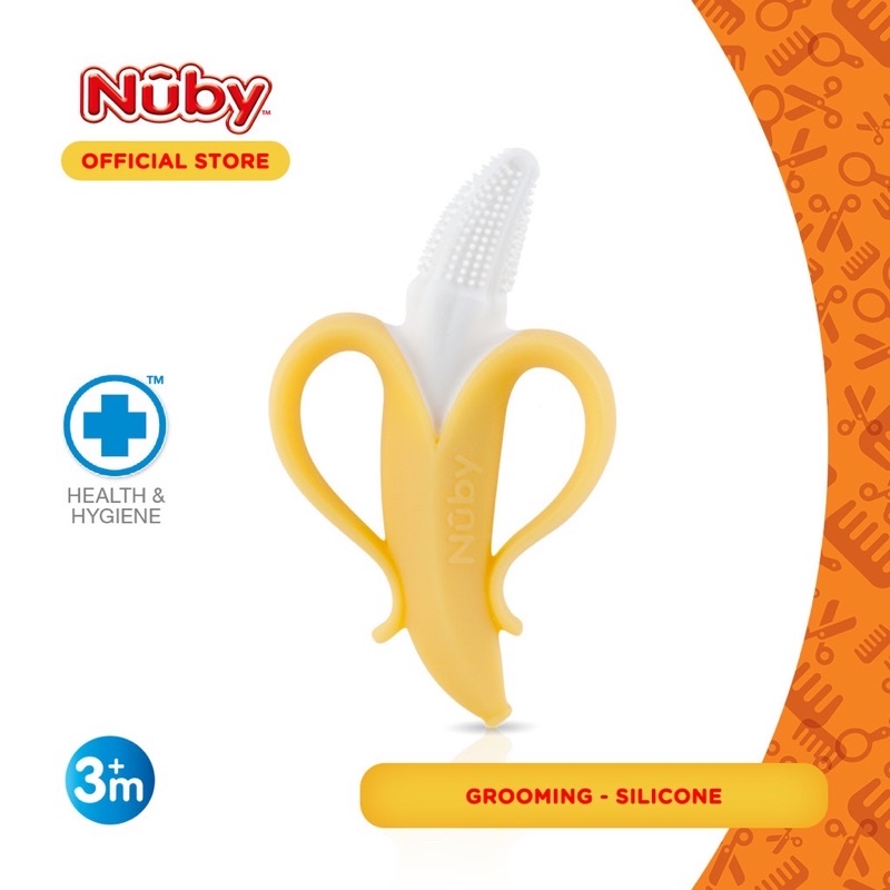 Nuby Banana Teether - Gigitan bayi