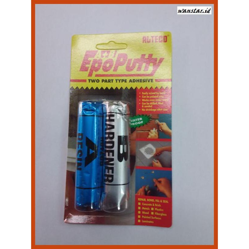 

TAKEREP- LEM ALTECO EPO PUTTY 2 PART ADHESIVE 100 GR LEM DODOL -TNALAES-EPAT.