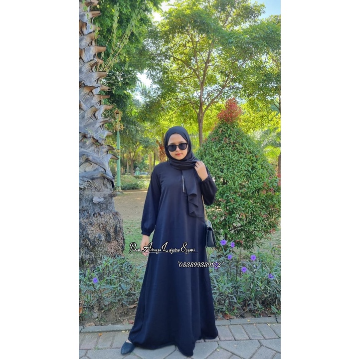 murah gamis bordir turkey-jubah bordir turkey- busana muslim - abaya bordir remaja terbaru-abaya bordir arab kekinian-abaya bordir turki terbaru-dress hitam -gamis hitam-abaya hitam-bet seller-terbaru- zy tangan karet