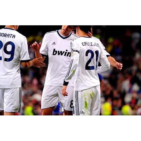 ➧ Real Madrid 2012-13 Home. CALLEJON. Original Nameset for jersey. ♪
