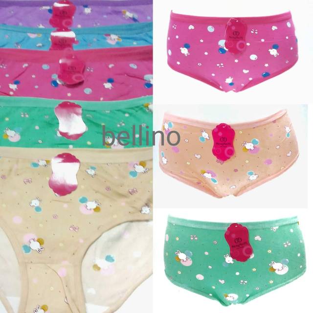 1Lusin 12pcs Celana Dalam Wanita CD Wanita  Motif Import Super  Soft  Allsize Fit L Cd Cewek Murah