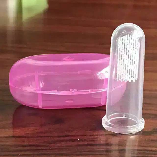 Sikat Gigi Bayi Silikon lembut / Sikat Gigi bayi sikat Gigi Jari