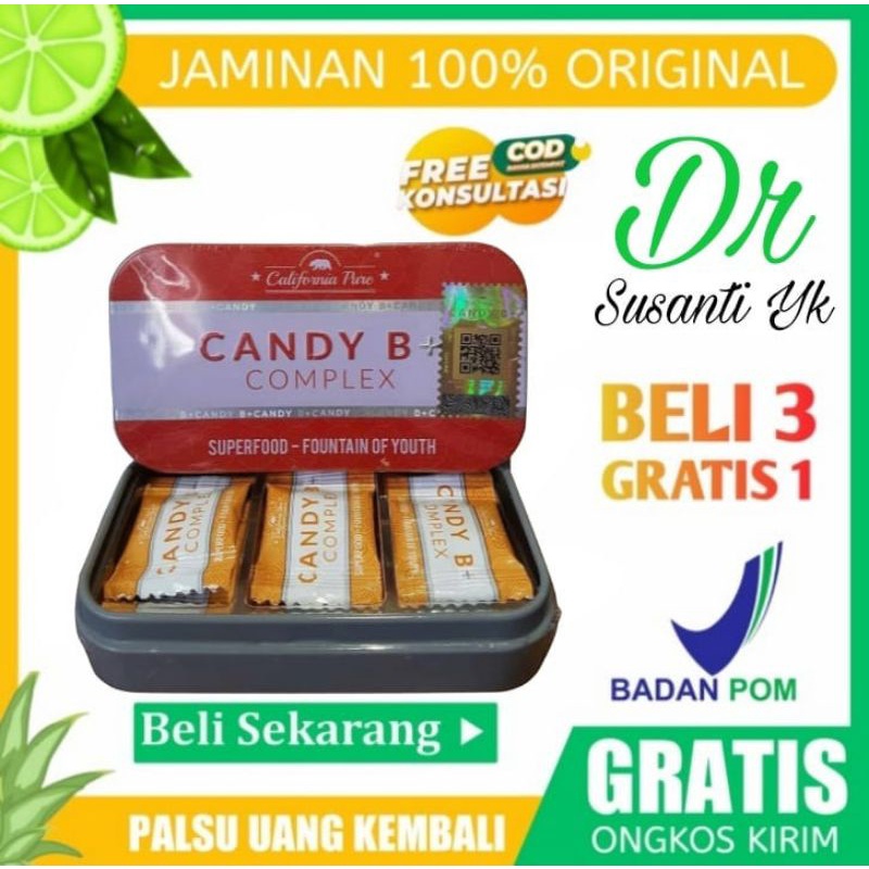 Jual Candy B + Complex Permen Asli Original Perkasa Bergaransi Resmi ...