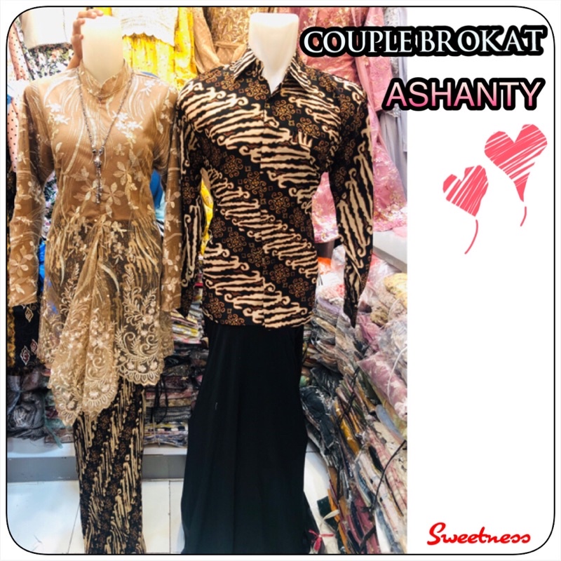 COUPLE SET BROKAT TILE ASHANTY❤️SWEETNESS