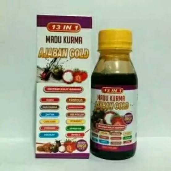 

Madu Kurma Ajaban Gold 13 in 1