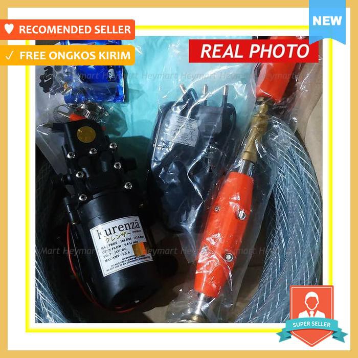 alat mesin cuci motor mobil ac steam jet mini pompa doorsmeer lengkap