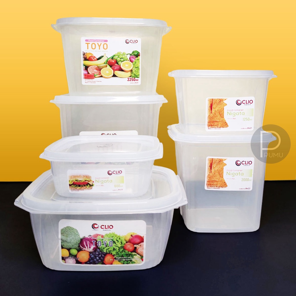 Toples Set - Toples Plastik Set - Food Container Set - Food Storage Set - Toples Kue Set