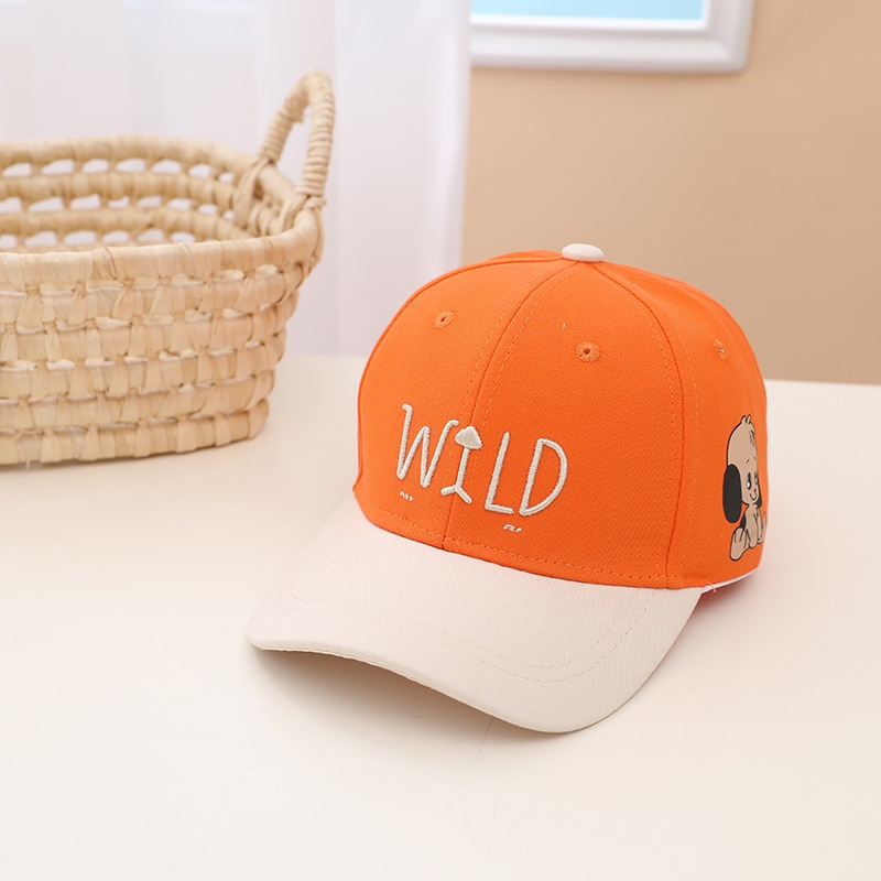 Halomam - Hat Wild Baby ( Topi Baseball Bayi Motif Newborn lucu)-5