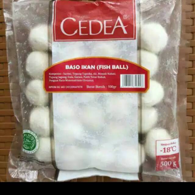 

Cedea baso ikan 500gr